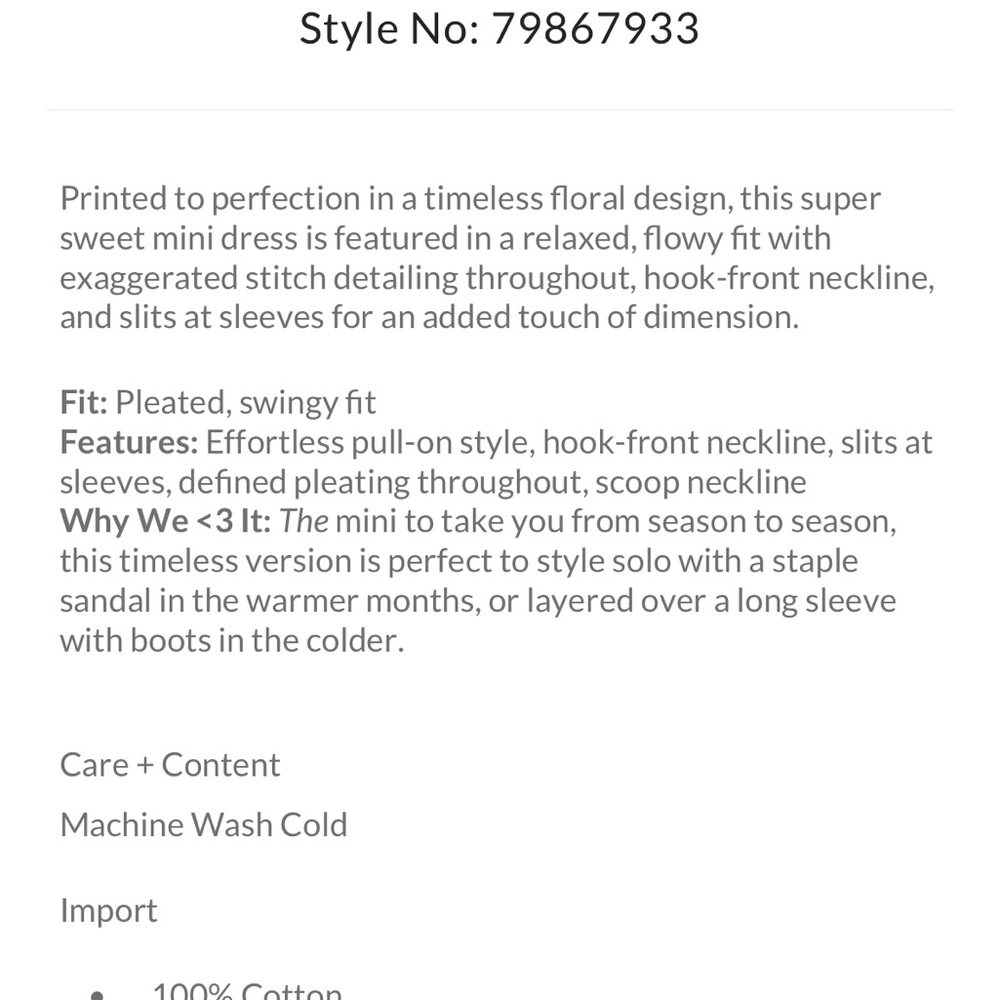 free people sully dress - Picture 4 of 4